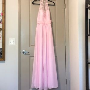 Maxi bridesmaid dress
